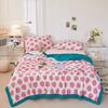 Love Heart Daisy Pattern Summer Quilt Modern Fashionable Skin-friendly Comfortable Air Conditioning Quilts for Kids Boys Girls