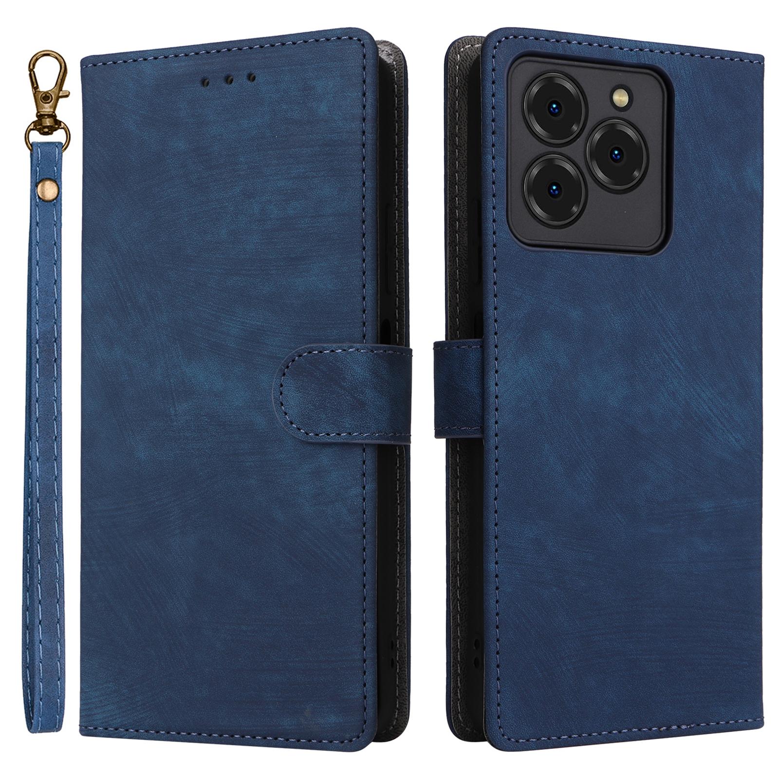 

Для Meizu Note 21/Ulefone Note 20 Pro Чехол-кошелек Блокировка RFID Обложка из ПУ кожи Подставка Вид Purple