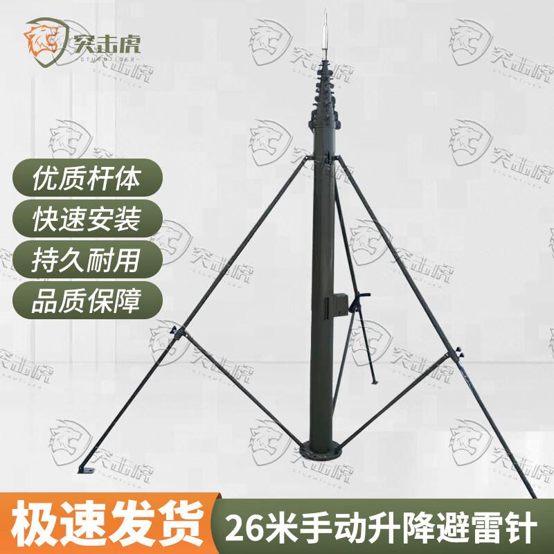 Commando Tiger Quick-Deploy Retractable Lightning Rod