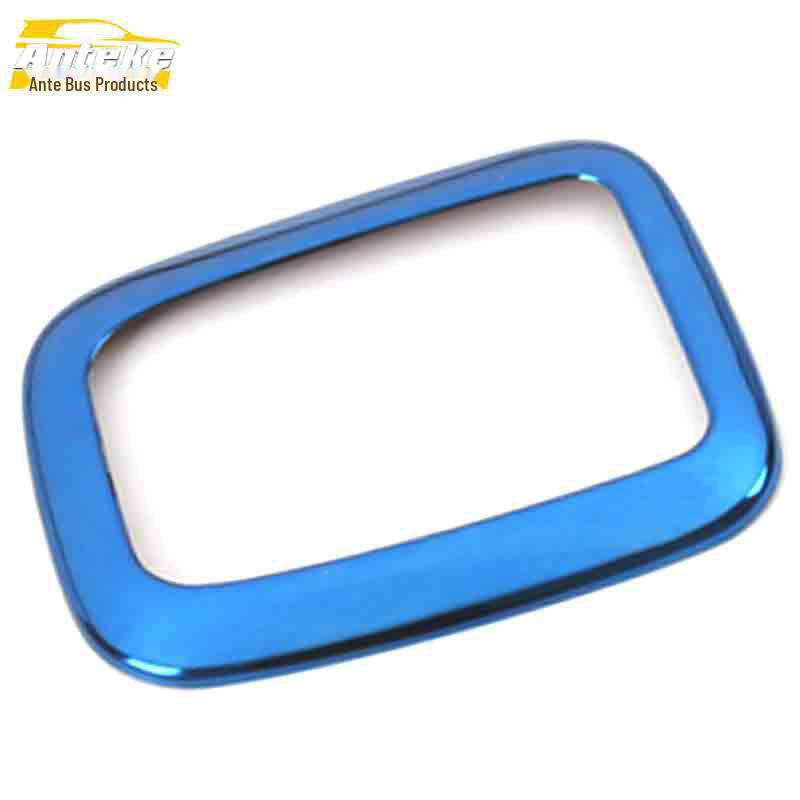 Boyue Sitzschnalle für die hintere Reihe, Edelstahl, dekorativer Rahmen mit hellem Ring