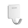 304 Stainless Steel Self-Adhesive Hooks (5-Pack)