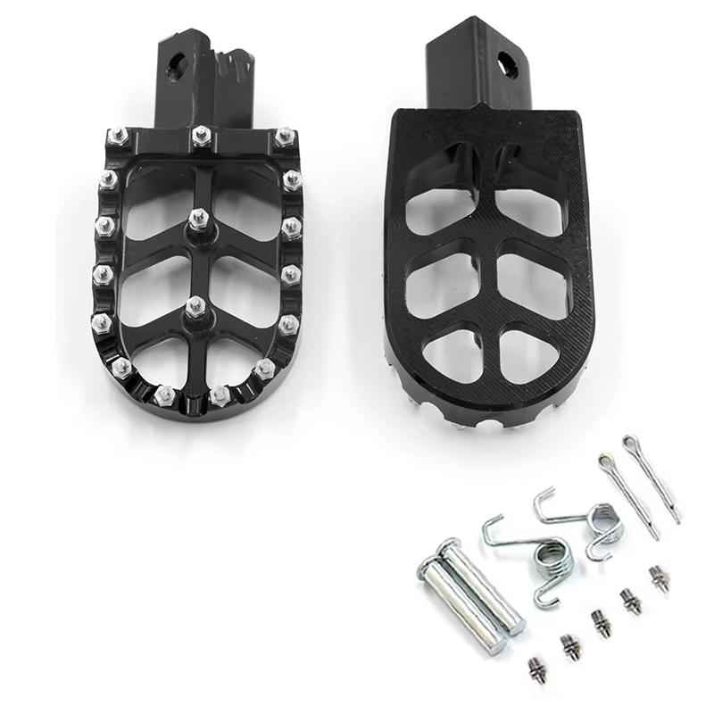 Motorcycle Color Footrests Pedals Pegs/22mm Accelerator Throttle Twist Grips Handlebar/Clutch Brake Handle Drum Levers For ASV чёрный