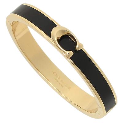 Bracelet Accessory Outlet F67480 GDBLK Black Gold Women's [Item]