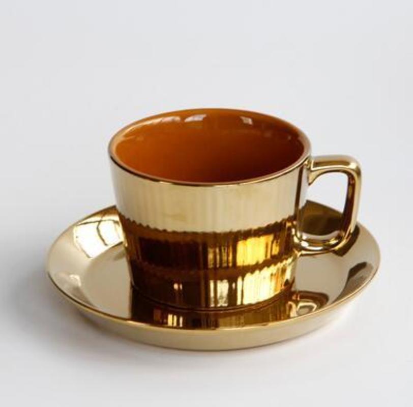 Scandinavian minimalism ceramic coffee cups and sauce sets home kitchen cutlery cup of tea