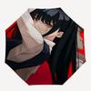 1pc Anime Character Outdoor Umbrella - Automatic Opening/Closing, Portable 3-Fold Design, 8-Bone Iron Frame - Perfect Gift for Fans, Travelers, Daily
