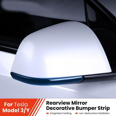 Easy Install Rearview Mirror Anti-collision Strip for Tesla Model 3 Y Highland Juniper 2021-2025