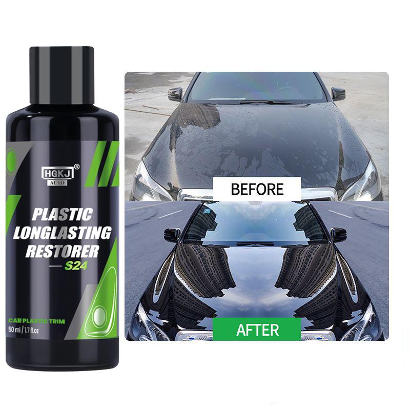 Plastic Restorer Back To Black Gloss Auto Polish Repair Coating Renovator for Car Detailing Waterproof Lasting Cleaning Products