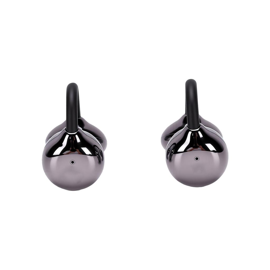 Clip On Ear Earbuds Wireless Bluetooth 6.0 IPX5 Water Proof 24H Battery Life Noise Cancelling Earphones for Sports