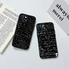 BH14 Chemical Maths Equation Formula New High-End Shell Phone Case for iPhone SE X XS XR 16E 17 11 Pro Max 8 7 6 6s Plus Air