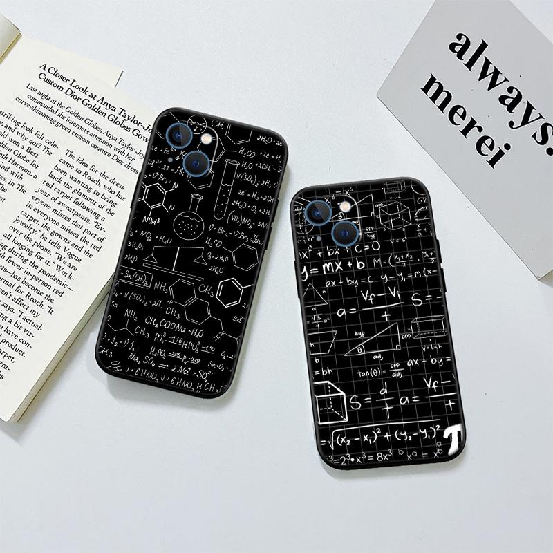 BH14 Chemical Maths Equation Formula New High-End Shell Phone Case for iPhone SE X XS XR 16E 17 11 Pro Max 8 7 6 6s Plus Air