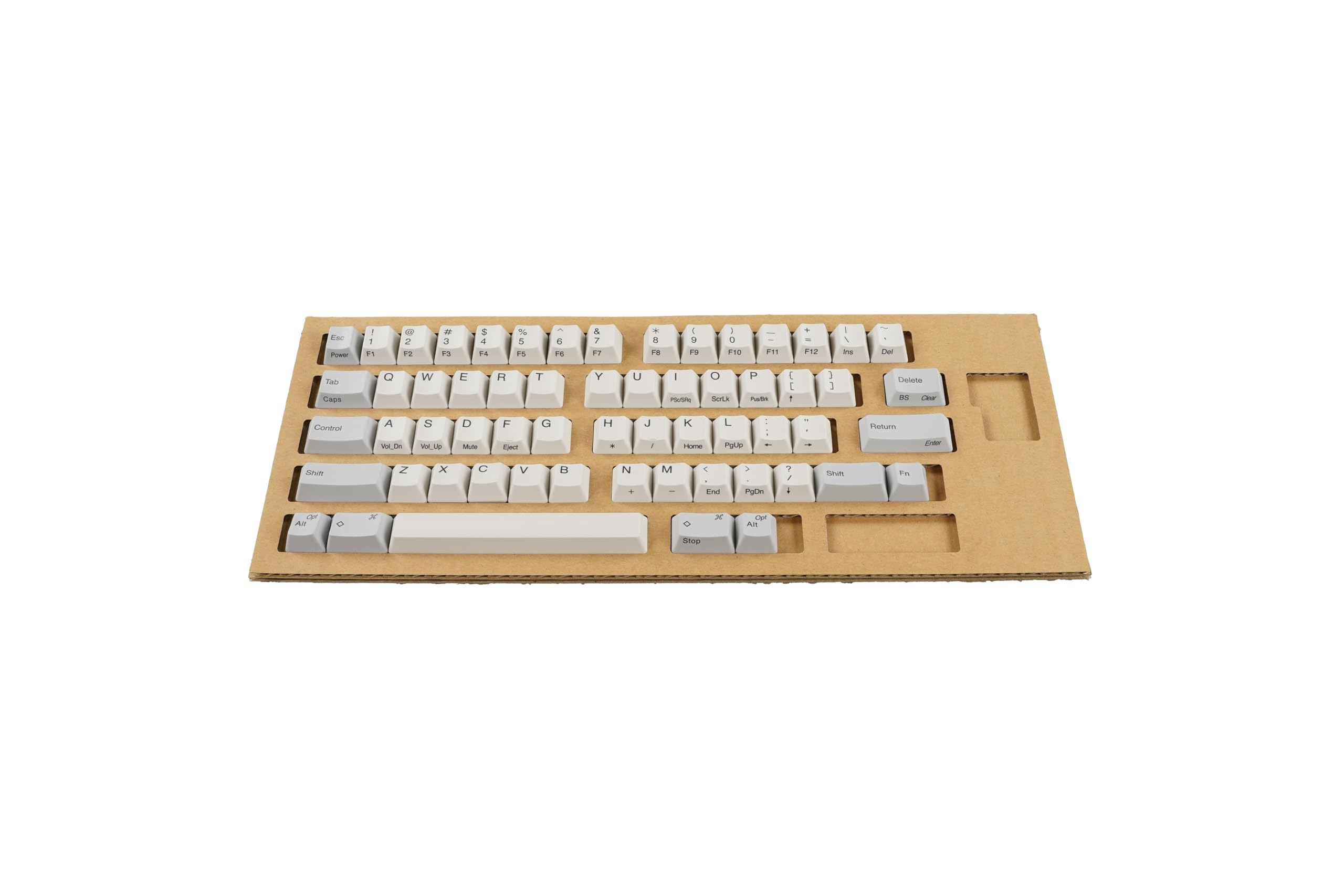 

PFU HHKB Professional Series Набір ковпачків клавіш Білий Верхній Лівий Друк Розкладка (Англійська модель) PD-KB400KTW