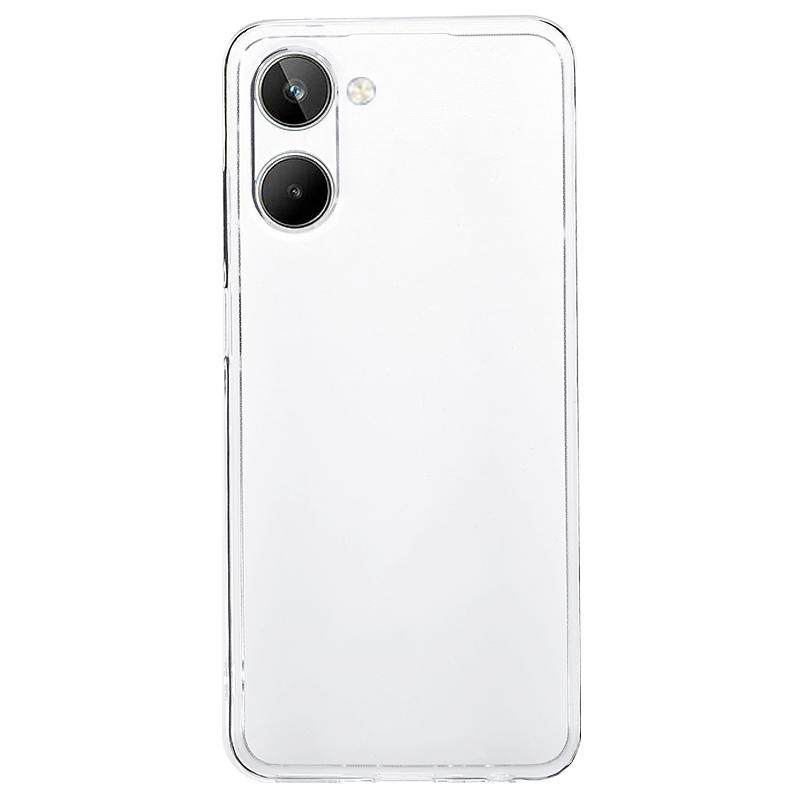 

For Realme 10 4G TPU Phone Case 1.5mm Thickened Shockproof Transparent Phone Back Cover A