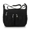Multi Layer Crossbody Bag Women's Oxford Cloth Shoulder Bag, Casual and Lightweight Ladies Business Bag