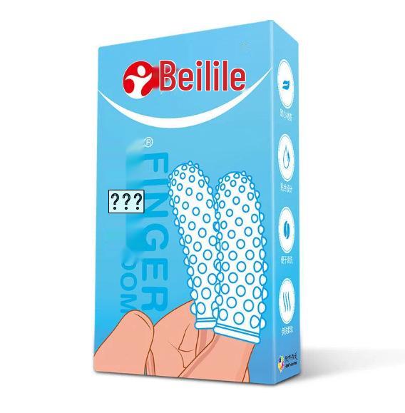 Beilile QQ Set: 10 Finger Cots and Safety Condoms - Adult Product Collection