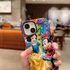 Disney phone case, double-layer protective cover, suitable for iPhone X/XS/SE/7/8/11/12/13/14/15/16/17 Pro Max Plus
