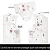 1684 New Women's Clothing Template for National Unified Exam 1:1 Teaching Prototype