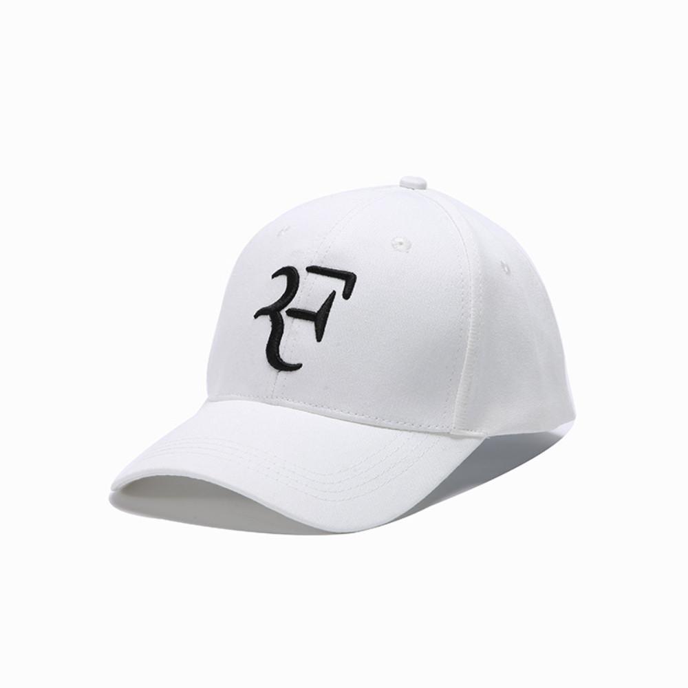 

Simple Embroidery Baseball Cap Letter F Fashion Versatile Tennis Star Same Style Sports Sunshade Casual Baseball Cap білий