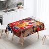 Breakfast Gourmet Printed Tablecloth Stain Resistant Waterproof Rectangular  Kitchen Table Decoration Home Decor