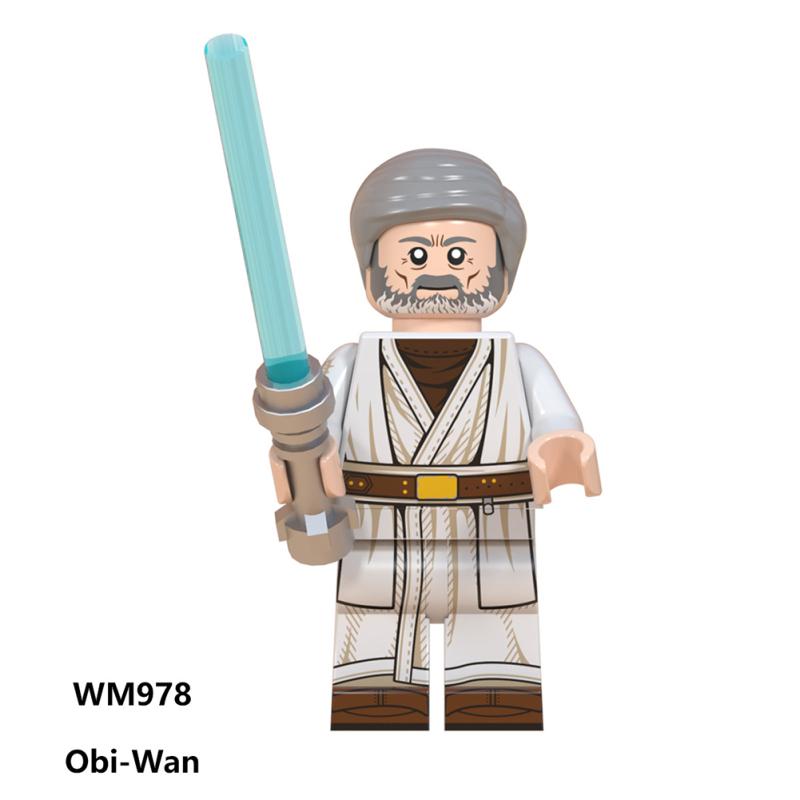 Seria Gwiezdne Wojny Zestawy Klocków Zabawki Minifigurki Lego Zabawka dla Dzieci Wm971-wm78