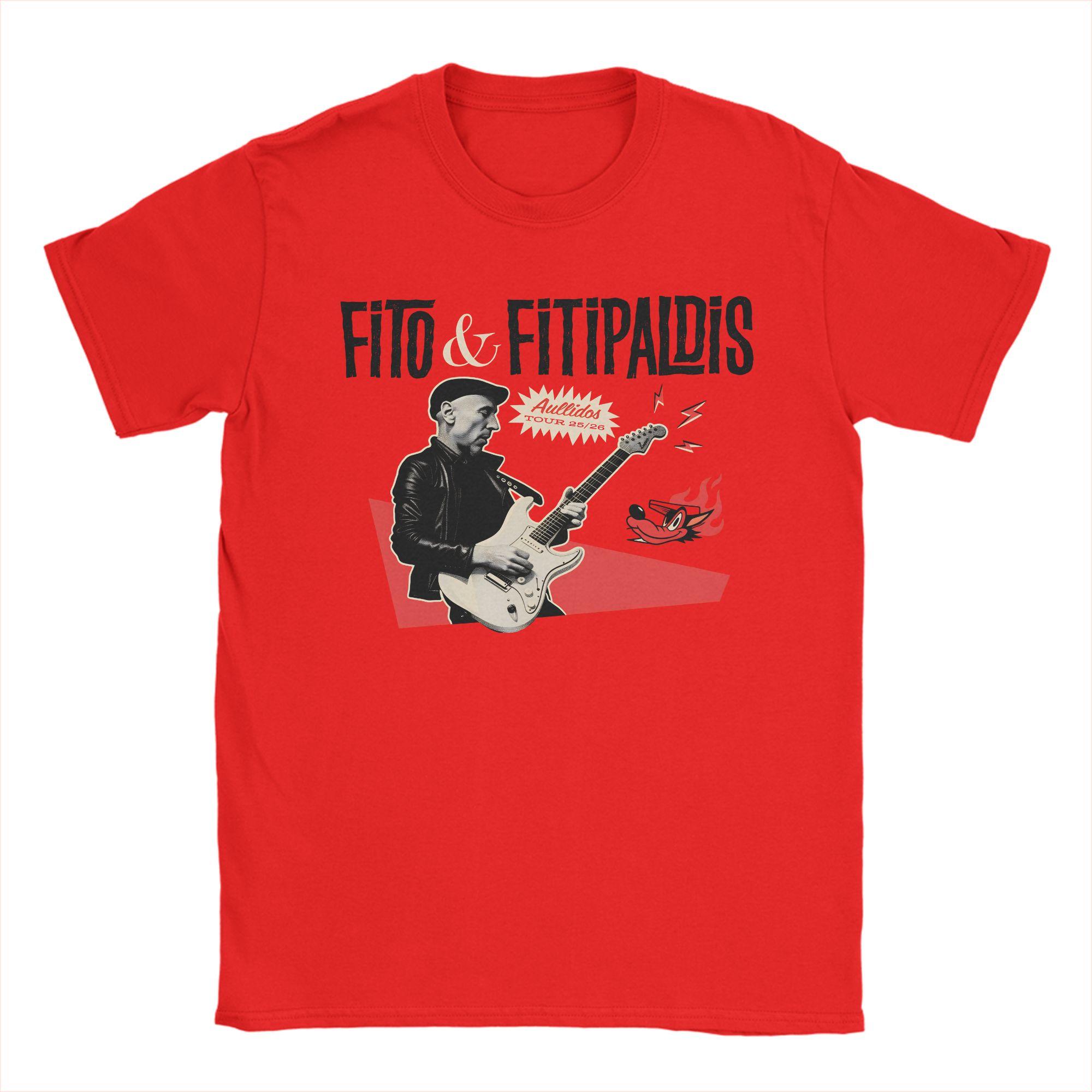 

20026 Fitos Fitipaldis Band Unisex Women T Shirts Humorous Tee Shirt Short Sleeve Crewneck TShirt Gift Idea Clothes S