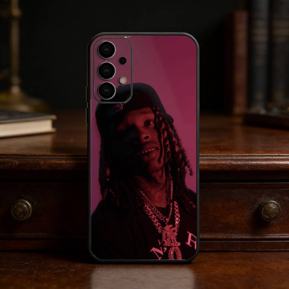 Raper K-King Von phone Case For Samsung S25,24,21,22,23,30,Ultra,20,Plus,Fe,Lite,Note Soft Black Cover