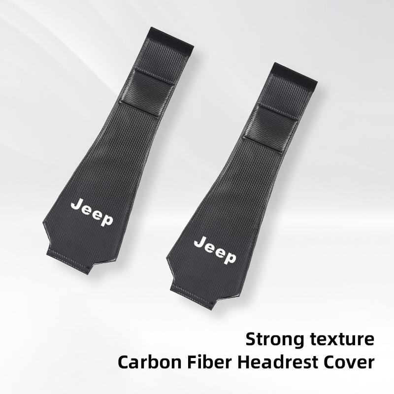 

Cup Holders Car Seat Headrest Neck Pillow Soft Protect Cover Accessories For Jeep Renegade Wagoneer Avenger Recon Wrangler Compa