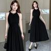 Korean Style Fairy Dress: Hepburn-Inspired, Slimming Mid-Length Skirt