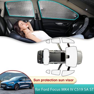 Parasolar auto pentru Ford Focus 4 MK4 IV C519 SA ST 2024 Parasolar Parbriz Geam Lateral Umbrire Privacy