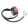 X7JF Motorcycle Electric Bike 2 Wire Switches Tool Less Mounting Waterproof Function Upgrades Suitable for Various Vehicles