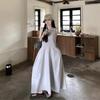 French Gray Sleeveless Vest Dress Children's Summer New Small High-end Temperament Long Dress