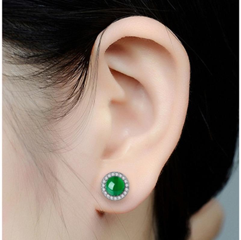 Lindon Women  Zircon Sunflower Earrings Wedding Party Gift