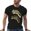 Chameleon Scientific Illustration T-Shirt Thanksgiving Casual Tee
