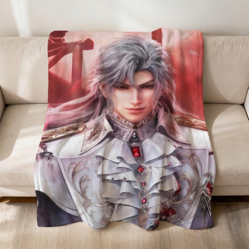 

Sylus love and deepspace Where Silverwings Rest Flannel soft warm plush blanket sofa living room pet hogar bed gift Car portable 75x90cm