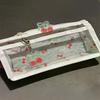 Sweet Cherry Transparent Pencil Case Large Capacity Student Stationery Zipper Pen Bag School Supplies Makeup Storage Bag