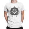 Illuminati Freemasonry T Shirt Unisex Pure Cotton Novelty T-Shirts Crewneck  Tee Shirt Short Sleeve Tops Summer