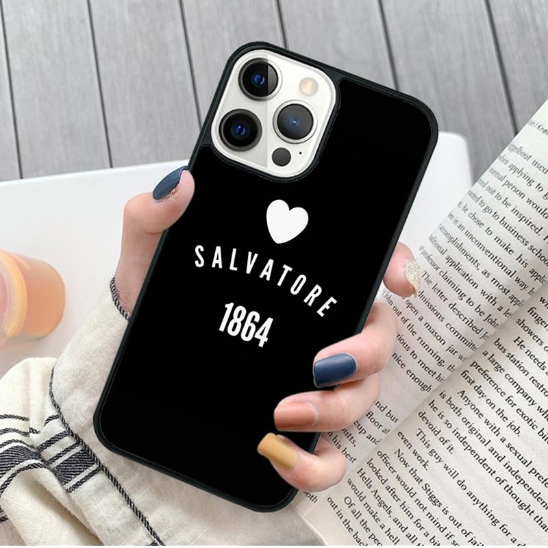 The Vampire Diaries Salvatore 1864 Phone case  For iPhone 16 15 14 X XR XS 11 12 mini 13 Pro MAX Plus cover shell coque