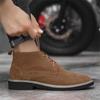 Fashion Long Barrel Brown Men's Ankle Shoes Colorful Tennis Man Black Long Boot Sneakers Sport Technologies Second Hand Kit