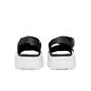 Jordan Beach Sandals Women's Black/White/Metal Silver IB8841-001