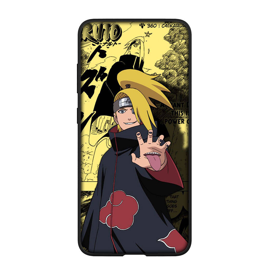 Phone Case for iPhone 17 15 16 Plus Xiaomi Poco X7 X6 F8 F7 M8 C85 C75 C71 Redmi Note 14 12 11 13 Pro Max A4 14C 13C Deidara Silicone Akatsuki Narutos