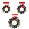 Red Berry Christmas Wreath 20/30/40cm Window Hanging Decor Pendant Xmas Tree Garland  Shopping Mall