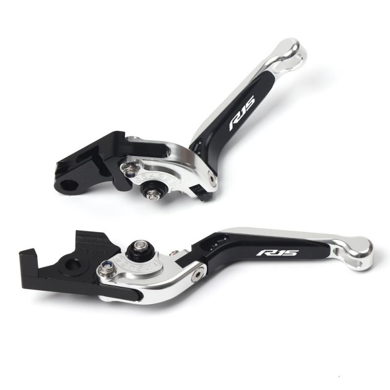Adjustable CNC Brake Clutch Lever Yamaha R15 V3 Motorcycle Aluminum Alloy Multi-Color Options