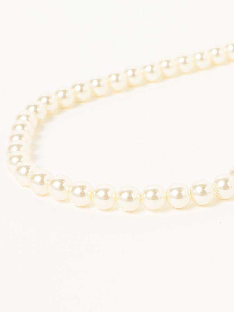 Beams Boy Pearl Choker Set for Women, White, One Size