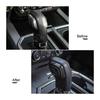 For Ford F150 Gear Shift Knob Trim Cover Carbon Fiber Decoration Bezel 2015-