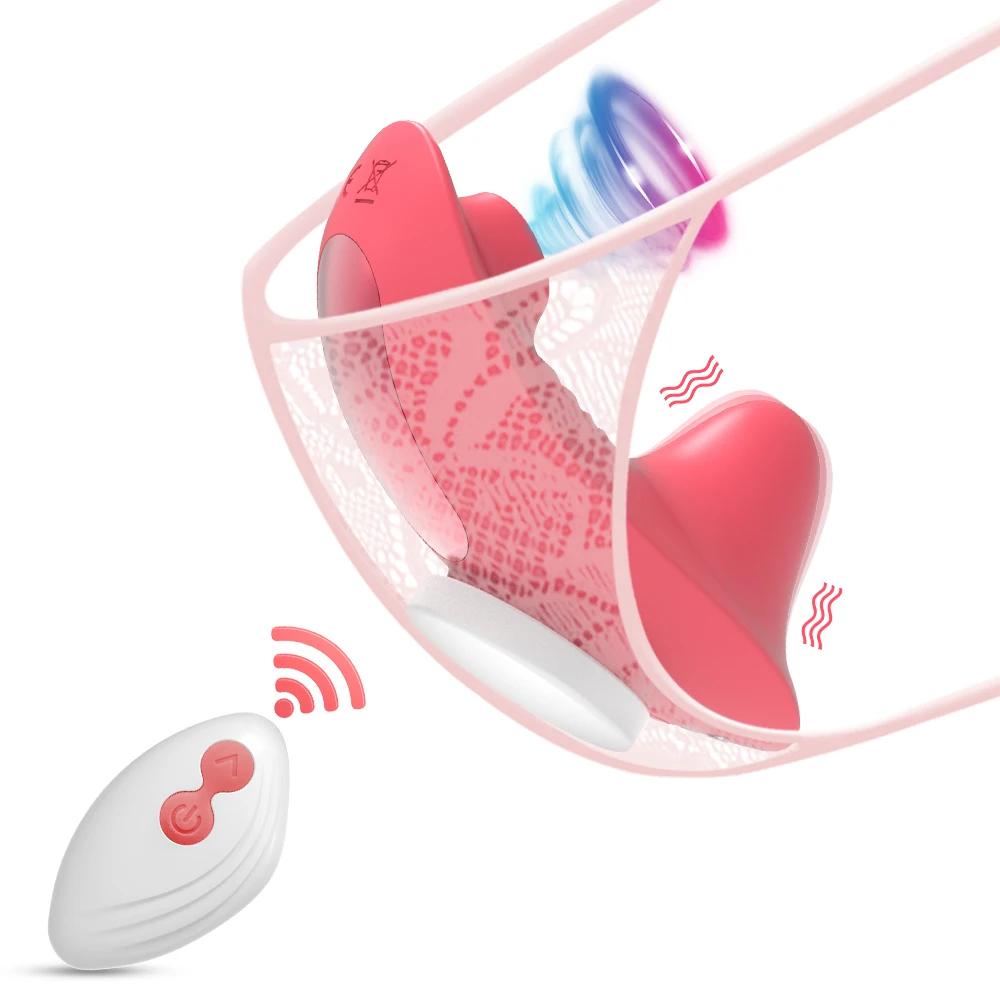 Remote Control Vibrator Sex Toys for Women Wearable Sucking Vibrators Clitoris Vagina Stimulator Clit Sucker Toy for Adult 18+