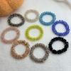 Korean Crystal Hair Tie & Bracelet - Versatile, Luxurious, Gentle On Hair