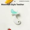 Baby Silicone Baby Can Boil Toothpaste Bite Toy Teething Period Anti-eating Hand Molar Stick Anti-chain