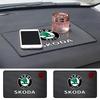 CUCB7 1pcs Car Dashboard Sticky Anti-Slip Mat Non-Slip Sticky Pad for Skodas Octavia Kodiaq Fabia Rapid Superb A5 A7 2 Kamiq Karoq