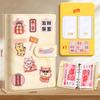 Save Money Envelopes Money Saving Challeng PU Waterproof Mini Binder Savings Challenge Reusable Large Capacity