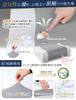 MunzeYi Memory Foam Pillow Prevents Neck Pain Height Adjustment Technology Pillow Temperature Regulating Wave 3D Structure Sleep Pillow Cooling Pillow