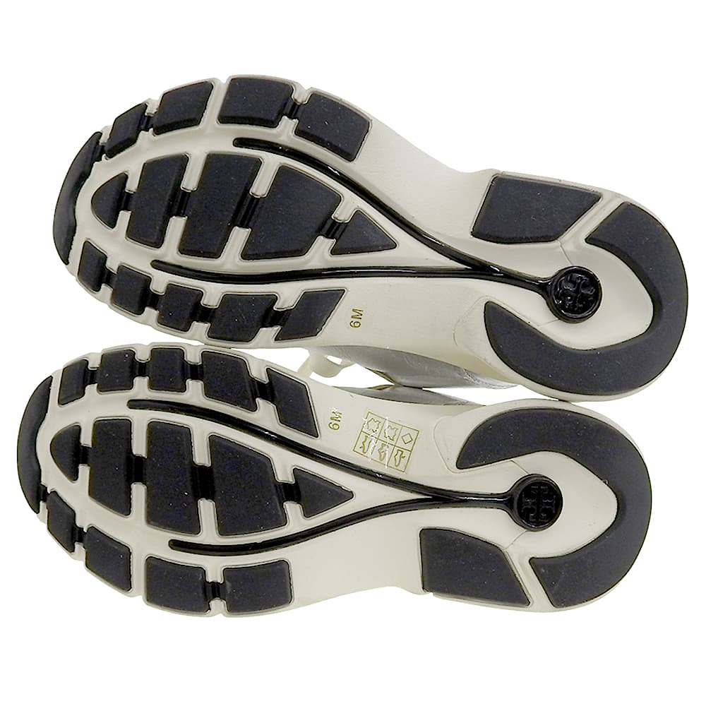 Tory Burch Excellent condition Good Luck Trainer sneakers, women's, silver metallic, size 6M shoes 6 M Silver metallicUsed